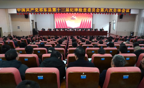 快讯丨中国共产党祁东县第十三届纪律检查委员会第六次全